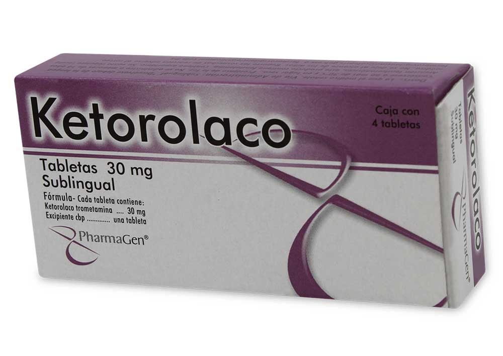 Gofarma | Ketorolaco 30 mg 4 Tabletas Sublinguales