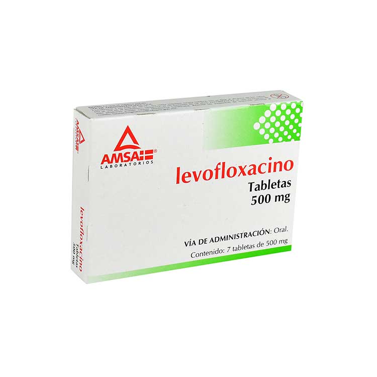 Gofarma | Levofloxacino 500 mg 7 Tabletas (Antibiótico)