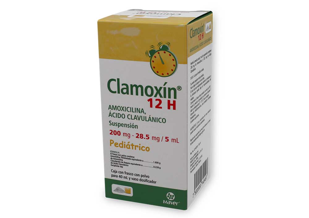 Gofarma | Amoxicilina / Ácido Clavulánico 200 mg /  mg / 5 ml  Suspensión 40 ml (Antibiótico)