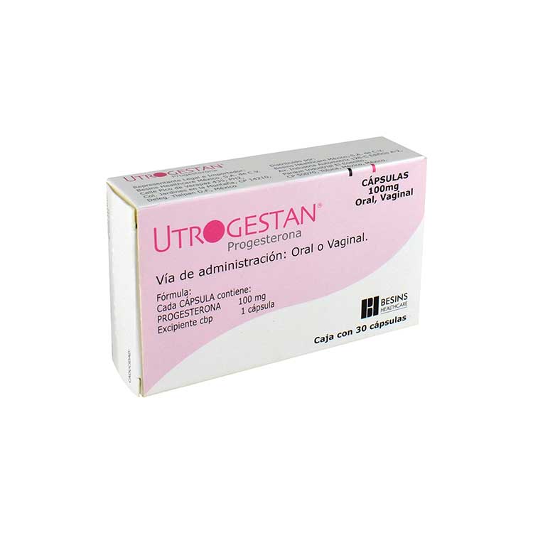 Gofarma | Utrogestan 100 mg 30 Cápsulas - 0027