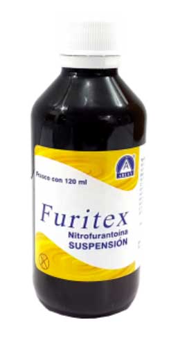 Gofarma | Nitrofurantoina  g / 100 ml Suspensión 120 ml (Furitex)  (Antibiótico)